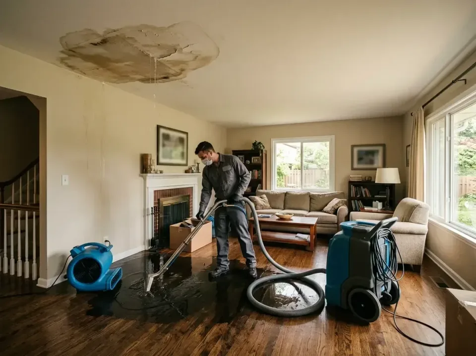 attic-pipe-burst-ceiling-drip-008 — frequently asked questions, Water Damage Restoration & Carpet Care in Delano, MN